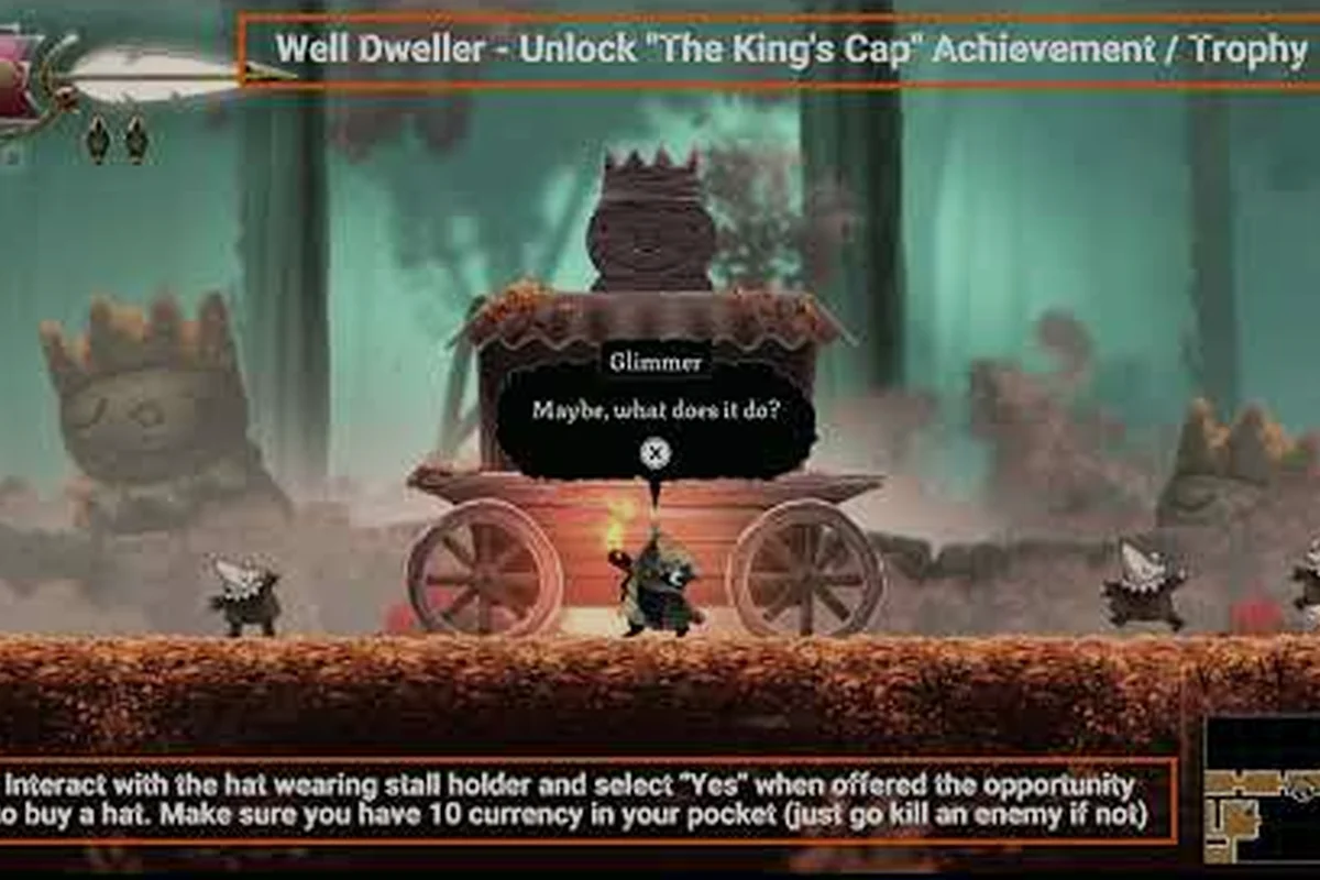 Well Dweller Fancy Feast Achievement: On Fire & Halfway There