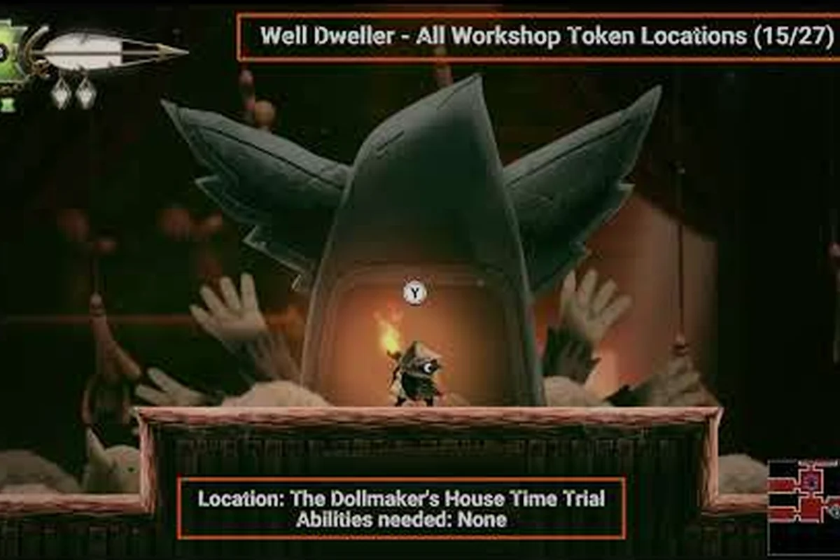 Well Dweller Collectible Checklist: 100% Items & Hidden Pages